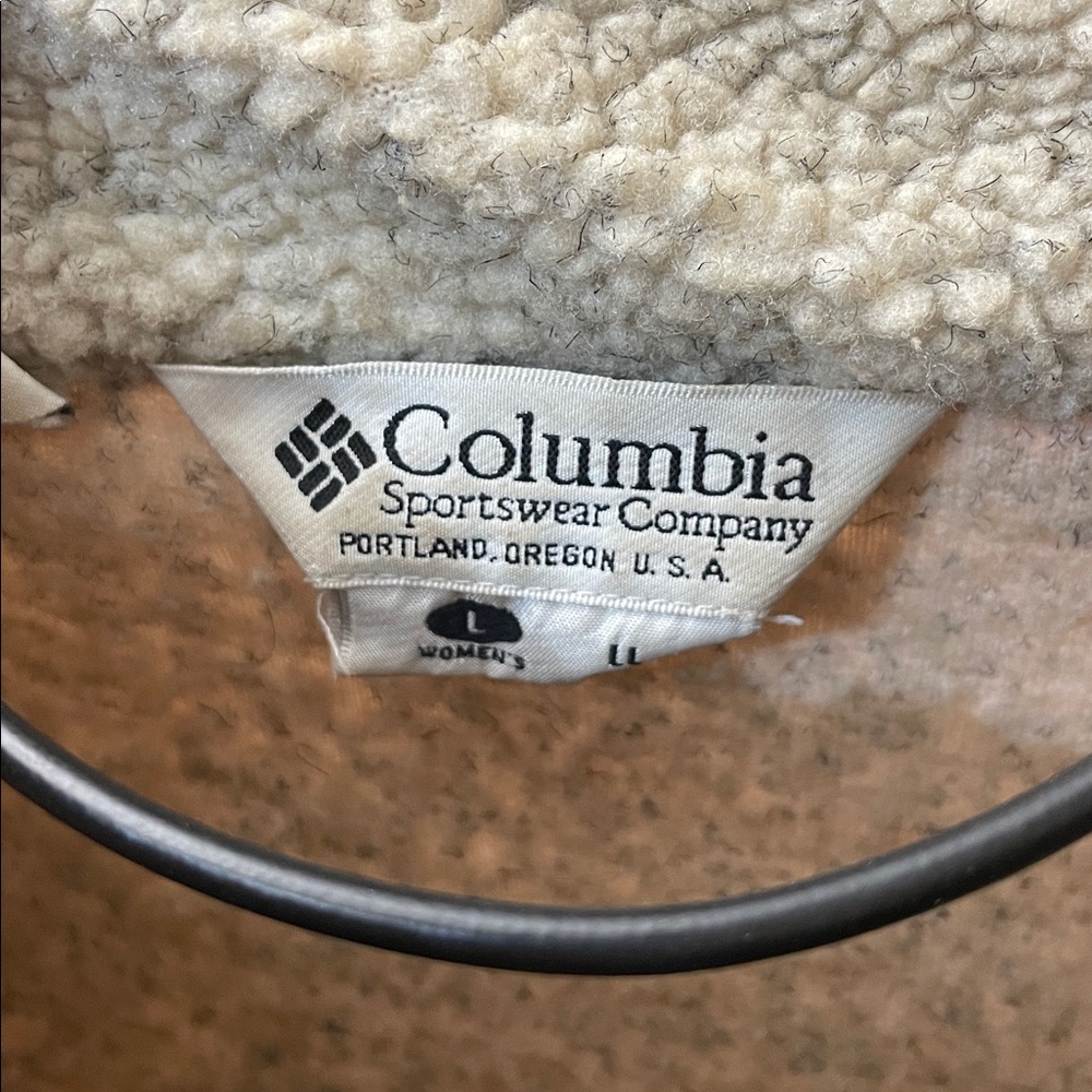 Vintage Columbia men’s zip up sweatshirt jacket size large sports wear company - Picture 5 of 9